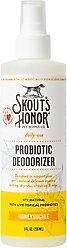 Skout's Honor Probiotic Honeysuckle Daily Use Pet Deodorizer, 8-fl oz bottle