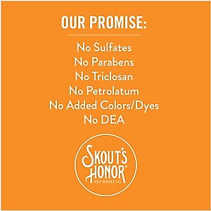 Skout's Honor Probiotic Honeysuckle Daily Use Pet Detangler, 8-fl oz bottle