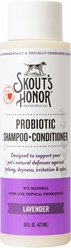 Skout's Honor Probiotic Lavender Pet Shampoo & Conditioner, 16-fl oz bottle