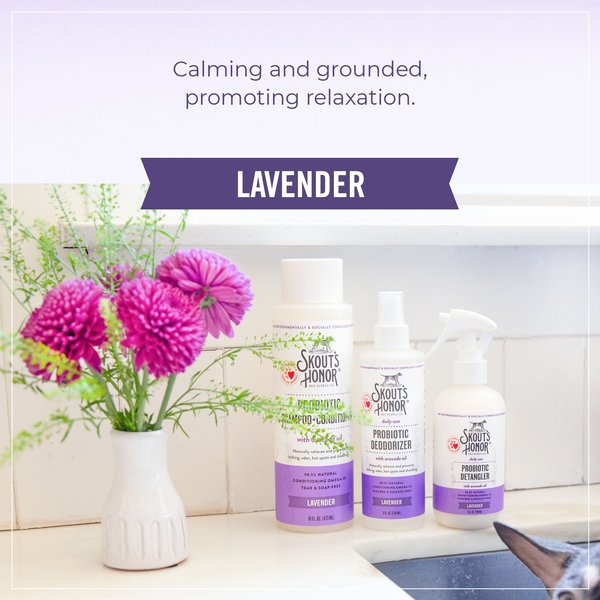 Skout's Honor Probiotic Lavender Pet Shampoo & Conditioner