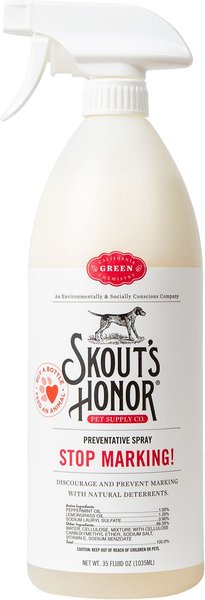 Skout's Honor Stop Marking! Preventative Dog Spray