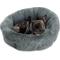 Show in main carousel: Sleepy Pet Quilted Slumber Bolster Cat & Dog Bed, Gray slide 3 of 10