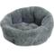 Show in main carousel: Sleepy Pet Quilted Slumber Bolster Cat & Dog Bed, Gray slide 4 of 10