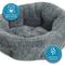 Show in main carousel: Sleepy Pet Quilted Slumber Bolster Cat & Dog Bed, Gray slide 5 of 10