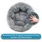 Show in main carousel: Sleepy Pet Quilted Slumber Bolster Cat & Dog Bed, Gray slide 6 of 10
