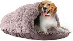 Sleepy Pet Slipper Covered Cat & Dog Bed, Blush, Medium slide 2 of 7