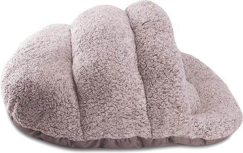 Show full view: Sleepy Pet Slipper Covered Cat & Dog Bed, Blush, Small slide 3 of 9