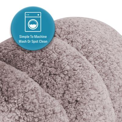 Show full view: Sleepy Pet Slipper Covered Cat & Dog Bed, Blush, Small slide 6 of 9