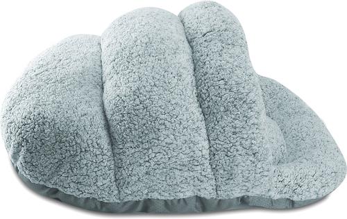 Show full view: Sleepy Pet Slipper Covered Cat & Dog Bed, Mineral, Medium slide 3 of 8
