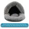 Show in main carousel: Sleepy Pet Slipper Covered Cat & Dog Bed, Silver, Medium slide 7 of 9