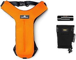 Sleepypod Clickit Sport Plus Car Safety Dog Harness, Orange Dream, Large