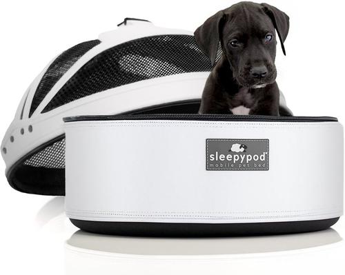 Show full view: Sleepypod Mobile Cat & Dog Car Seat Pet Bed & Carrier, One Size, First Blush slide 4 of 11