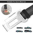 Show in main carousel: SlowTon Adjustable Dog Car Seat Belt, 2 count, Black slide 5 of 9