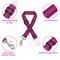 Show in main carousel: SlowTon Adjustable Dog Car Seat Belt, 2 count, Fuchsia slide 5 of 10