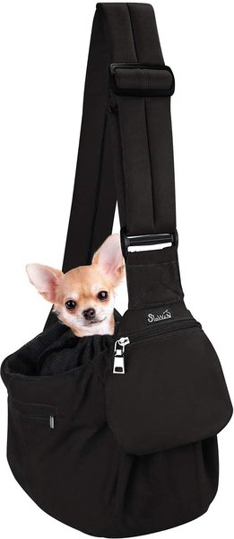 バッグ siiilon DOG BAG Amazon.com : SlowTon Dog Carrier Sling - Hard Bottom Support
