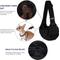 Show in main carousel: SlowTon Adjustable Hard Bottom Support Cat & Dog Sling, Black slide 3 of 9
