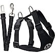 Show in main carousel: SlowTon Car Safety Dog Harness with Seat Belt, Black, Large: 27.5 to 37-in chest slide 1 of 9