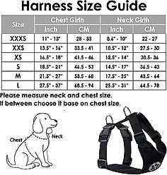 SlowTon Car Safety Dog Harness with Seat Belt, Black, Small: 18.5 to 21-in chest slide 2 of 8