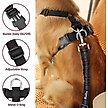 Show in main carousel: SlowTon Car Safety Dog Harness with Seat Belt, Burgundy, Medium: 21.5 to 27-in chest slide 3 of 9