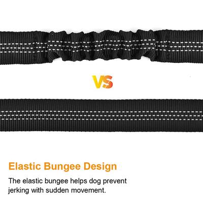 Show full view: SlowTon Car Safety Dog Harness with Seat Belt, Burgundy, Small: 18.5 to 21-in chest slide 6 of 10