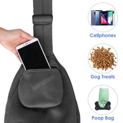 SlowTon Hands-Free Padded & Adjustable Sling Dog & Cat Carrier