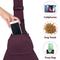 Show in main carousel: SlowTon Hands-Free Padded & Adjustable Sling Dog & Cat Carrier, Wine Red slide 3 of 8