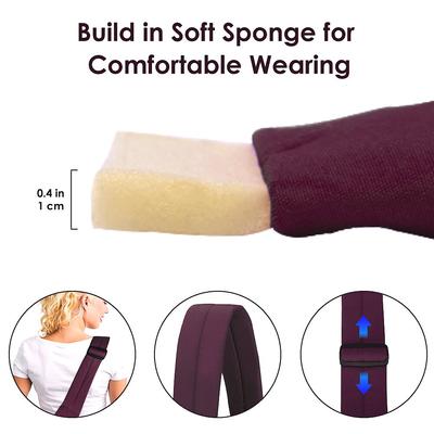 Show full view: SlowTon Hands-Free Padded & Adjustable Sling Dog & Cat Carrier, Wine Red slide 4 of 8