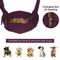 Show in main carousel: SlowTon Hands-Free Padded & Adjustable Sling Dog & Cat Carrier, Wine Red slide 6 of 8