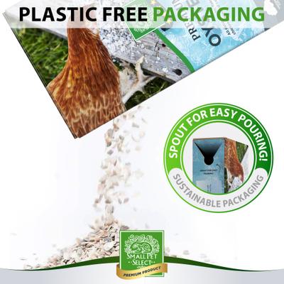 Show full view: Small Pet Select 100% Flaked Oyster Shell Calcium Supplement for Chickens & Ducks, 5-lb box slide 3 of 8