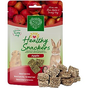 Small Pet Select Apple Healthy Snackers Small Animal Treats, 4-oz bag