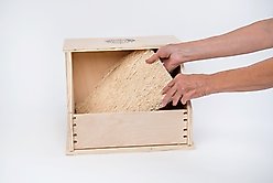 Small Pet Select Chicken Nesting Box for Hens Laying Eggs Wooden Chicken Coop Nest Box, 15x15x11-in slide 2 of 7