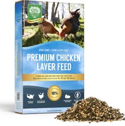 Small Pet Select Corn, Soy & GMO Free 18% Protein Chicken Layer Feed, 10-lb box
