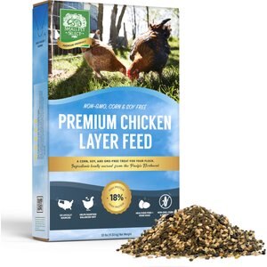 Small Pet Select Corn, Soy & GMO Free 18% Protein Chicken Layer Feed, 10-lb box