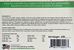 Small Pet Select Corn, Soy & GMO Free 18% Protein Chicken Layer Feed, 10-lb box slide 2 of 4