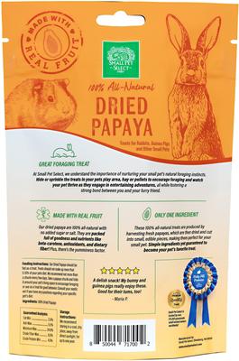 Show full view: Small Pet Select Dried Fruits & Veggies Six Flavors Sampler Small Animal Treats, 2-oz bag, 6 count slide 5 of 8