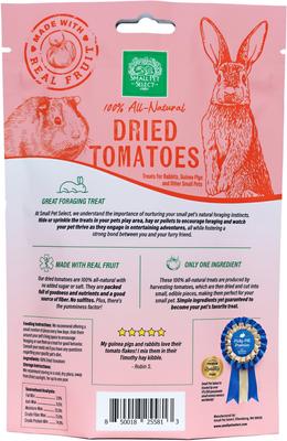 Show full view: Small Pet Select Dried Fruits & Veggies Six Flavors Sampler Small Animal Treats, 2-oz bag, 6 count slide 7 of 8