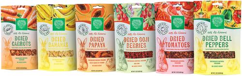 Show full view: Small Pet Select Dried Fruits & Veggies Six Flavors Sampler Small Animal Treats, 2-oz bag, 6 count slide 2 of 8