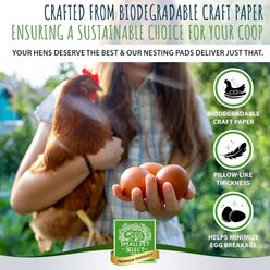 Small Pet Select Fits Most Nesting Boxes, Chicken Coop Nest Liners, Chicken Nesting Pads for Hens, 13 x 13-in, 8 count slide 2 of 8