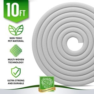 Small Pet Select Heavy Duty Small Pet Cord Cover, 10-ft, 1 count, White