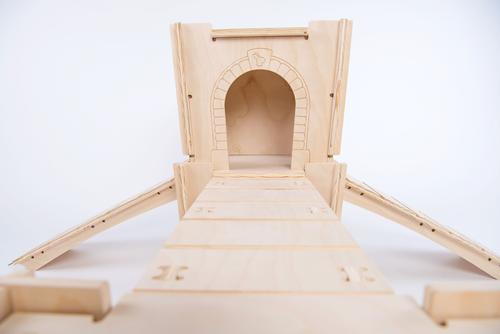 Show full view: Small Pet Select Hideout Bridge & Ramp Small Pet Habitat slide 6 of 9