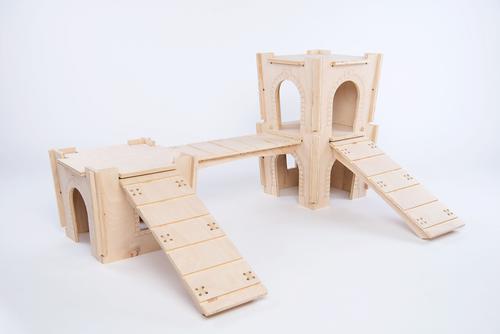 Show full view: Small Pet Select Hideout Bridge & Ramp Small Pet Habitat slide 5 of 9