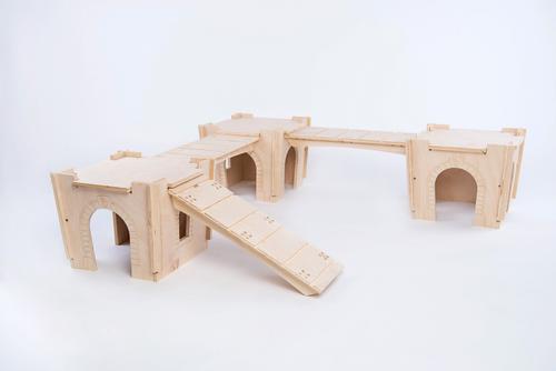 Show full view: Small Pet Select Hideout Bridge & Ramp Small Pet Habitat slide 9 of 9