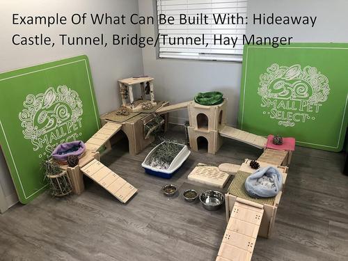 Show full view: Small Pet Select Hideout Castle Small Pet Habitat, Medium slide 9 of 10