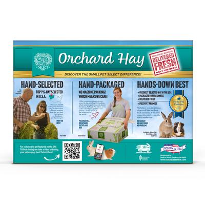 Show full view: Small Pet Select Orchard Grass Hay Small Animal Food, 2-lb box slide 3 of 10
