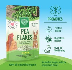 Small Pet Select Pea Flakes Small Animal Treats, 1-lb bag slide 2 of 6