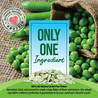 Show full view: Small Pet Select Pea Flakes Small Animal Treats, 8-oz bag slide 4 of 7