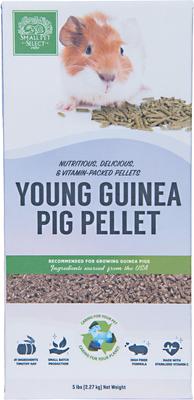 Show full view: Small Pet Select Pellet Young Guinea Pig Food, 5-lb box slide 2 of 8