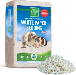 Small Pet Select Premium Unbleached White Paper Small Animal Bedding, 178-L bag