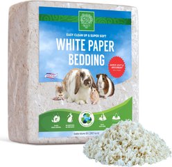 Small Pet Select Premium Unbleached White Paper Small Animal Bedding, 56-L bag