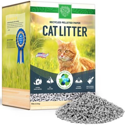 Small Pet Select Small Pet Select Recycled Pelleted Paper Cat Litter, 10-lb box